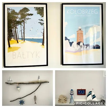 アパート Morski Keja Ii Podczele コウォブジェク